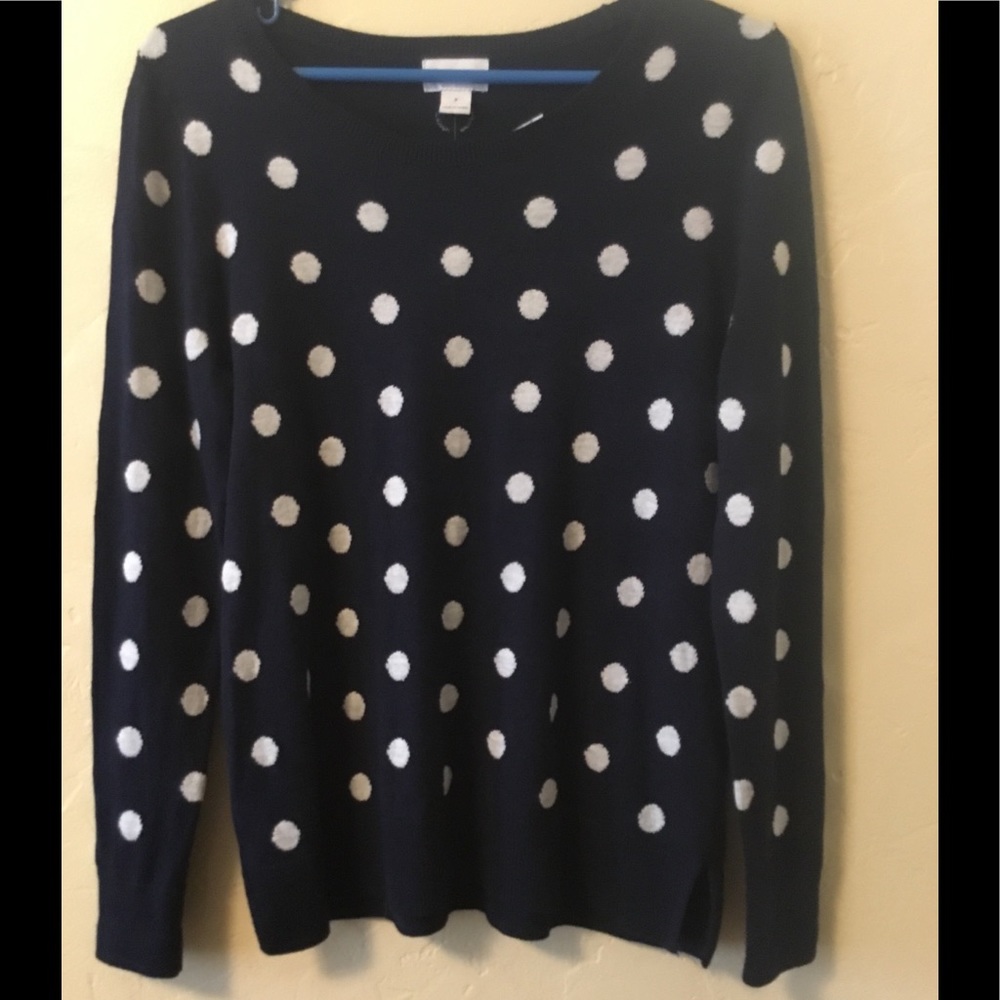 Old Navy lightweight Polka Dot Sweater